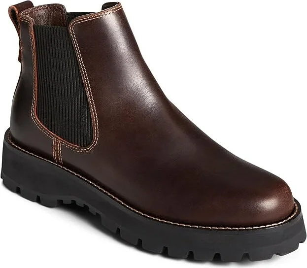 Sperry Mountain-Sider Chelsea Women's Boots Brown : 9.5 M (B), Leather