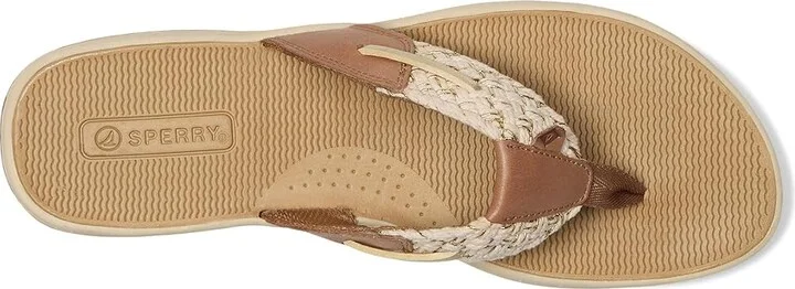 Sperry Parrotfish Women's Sandals Brown : 5 M (B), Leather/Textile - Image 2