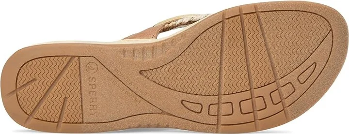 Sperry Parrotfish Women's Sandals Brown : 5 M (B), Leather/Textile - Image 3