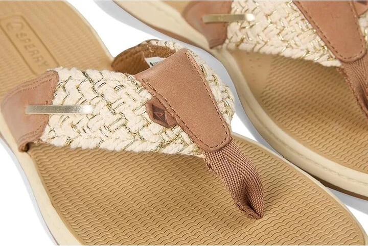 Sperry Parrotfish Women's Sandals Brown : 5 M (B), Leather/Textile - Image 7