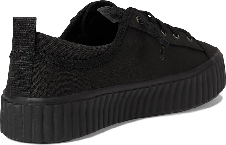 Sperry Pier Wave Platform Lace-Up Women's Shoes Black : 5 M (B), Rubber - Image 4