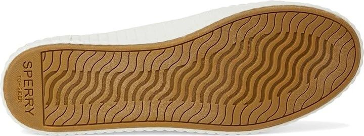 Sperry Pier Wave Platform Lace-Up Women's Shoes White : 5 M (B), Rubber - Image 3