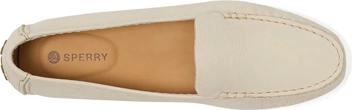 Sperry Port Driving Moccasin Women's Flat Shoes Bone : 6.5 M (B), Leather - Image 2