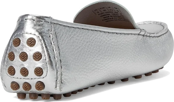 Sperry Port Driving Moccasin Women's Flat Shoes Silver : 7 M (B), Leather - Image 4