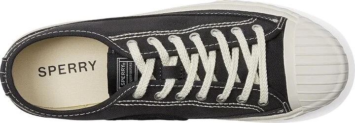 Sperry Racquet Oxford Ltt Men's Lace-up Boots Black : 9 M (D), Canvas/Rubber - Image 2