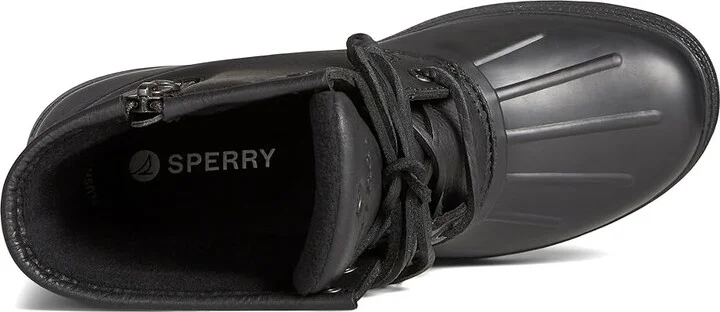 Sperry Saltwater 2.0 Leather Women's Boots Black1 : 12 M (B) - Image 2