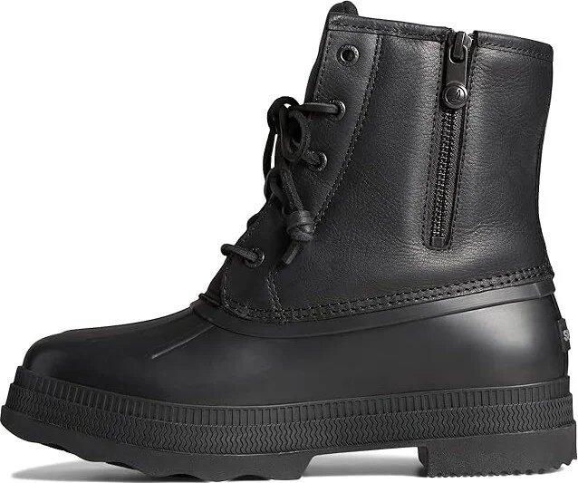 Sperry Saltwater 2.0 Leather Women's Boots Black1 : 12 M (B) - Image 5