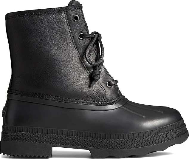 Sperry Saltwater 2.0 Leather Women's Boots Black1 : 12 M (B) - Image 6