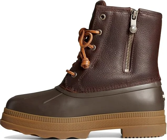 Sperry Saltwater 2.0 Leather Women's Boots Dark Brown : 5.5 M (B) - Image 5