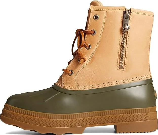 Sperry Saltwater 2.0 Leather Women's Boots Green : 5 M (B) - Image 5