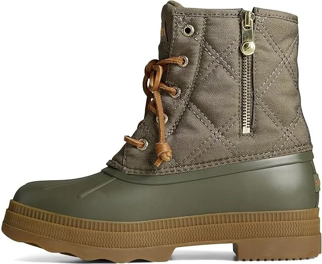 Sperry Saltwater 2.0 Women's Boots Olive Nylon : 10 M (B), Synthetic - Image 5