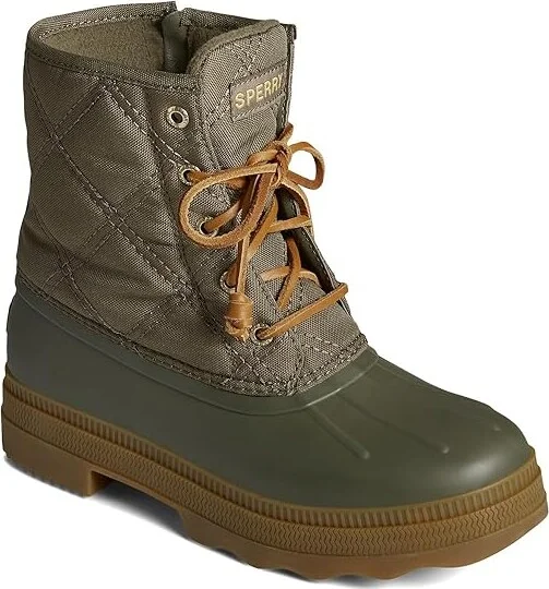 Sperry Saltwater 2.0 Women's Boots Olive Nylon : 10 M (B), Synthetic