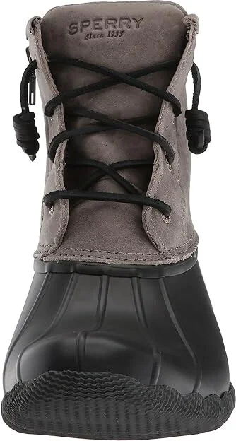 Sperry Saltwater Core Women's Boots Black/Grey : 6 M (B), Fleece/Leather/Rubber - Image 6