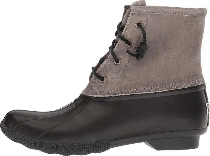 Sperry Saltwater Core Women's Boots Black/Grey : 6 M (B), Fleece/Leather/Rubber - Image 7
