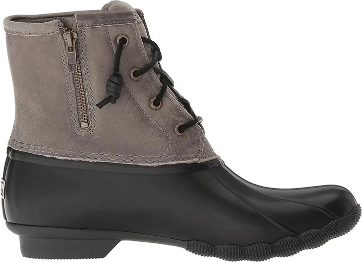 Sperry Saltwater Core Women's Boots Black/Grey : 6 M (B), Fleece/Leather/Rubber - Image 8
