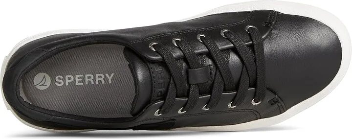 Sperry Sandy LTT Leather w/ Wave Women's Shoes Black : 5.5 M (B) - Image 2