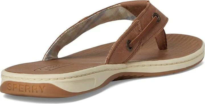 Sperry Sea Fish Women's Wedge Shoes Dark Beige : 6.5 M (B), Leather - Image 4