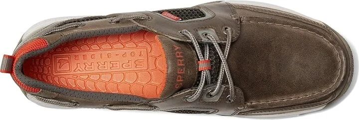 Sperry Sea Kite Sport Moc Men's Lace up casual Shoes Grey : 8 M (D), Leather/Textile - Image 2