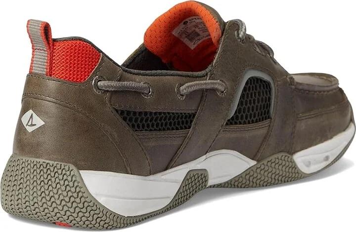 Sperry Sea Kite Sport Moc Men's Lace up casual Shoes Grey : 8 M (D), Leather/Textile - Image 4
