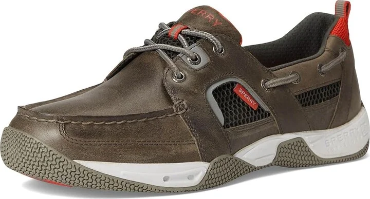 Sperry Sea Kite Sport Moc Men's Lace up casual Shoes Grey : 8 M (D), Leather/Textile - Image 5