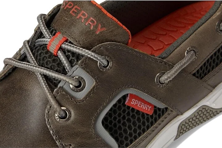 Sperry Sea Kite Sport Moc Men's Lace up casual Shoes Grey : 8 M (D), Leather/Textile - Image 7