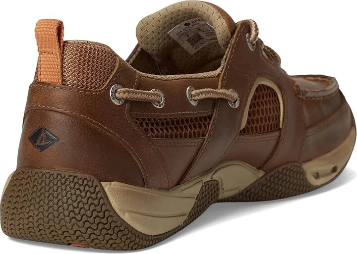Sperry Sea Kite Sport Moc Men's Lace up casual Shoes Light Brown : 11 M (D), Leather/Textile - Image 4