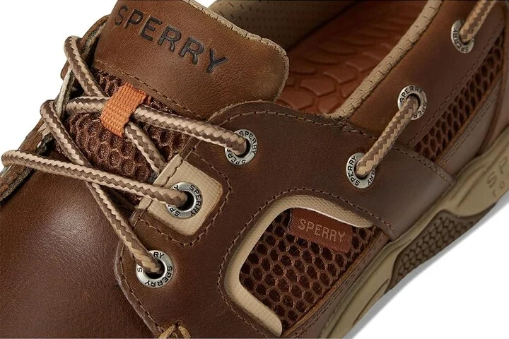 Sperry Sea Kite Sport Moc Men's Lace up casual Shoes Light Brown : 11 M (D), Leather/Textile - Image 7