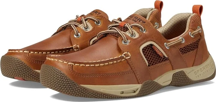 Sperry Sea Kite Sport Moc Men's Lace up casual Shoes Sudan Tan : 8.5 M (D), Leather/Textile