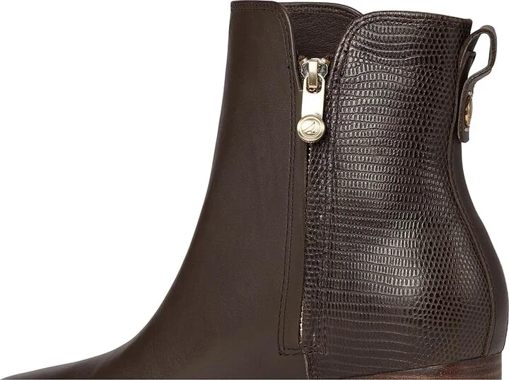Sperry Seaport Heel Women's Shoes Dk Brown : 11 M (B), Leather - Image 7