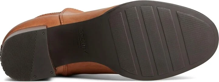 Sperry Seaport Heel Women's Shoes Tan : 6 M (B), Leather - Image 3
