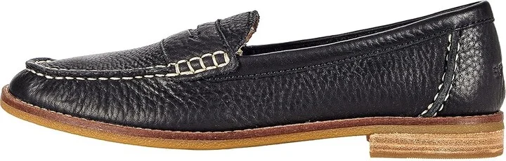 Sperry Seaport Penny Women's Shoes New Black : 5 M (B), Leather - Image 6