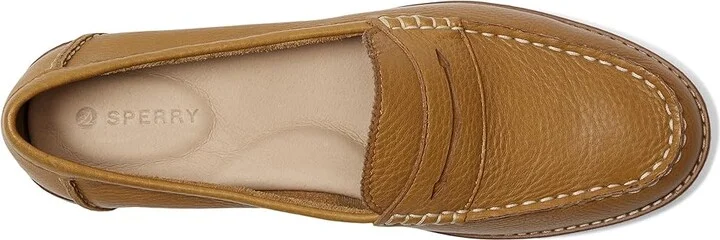 Sperry Seaport Penny Women's Shoes New Tan : 5 M (B), Leather - Image 2