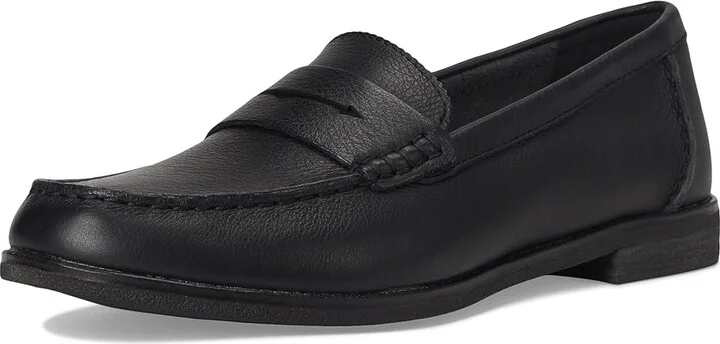 Sperry Seaportpenny Women's Flat Shoes Black/Black : 10 M (B), Leather - Image 5