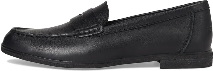 Sperry Seaportpenny Women's Flat Shoes Black/Black : 10 M (B), Leather - Image 6