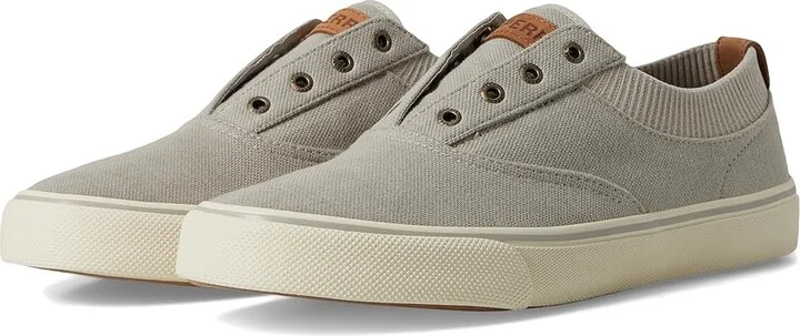 Sperry Striper II Cvo Knit Men's Shoes Grey : 10.5 M (D), Cotton