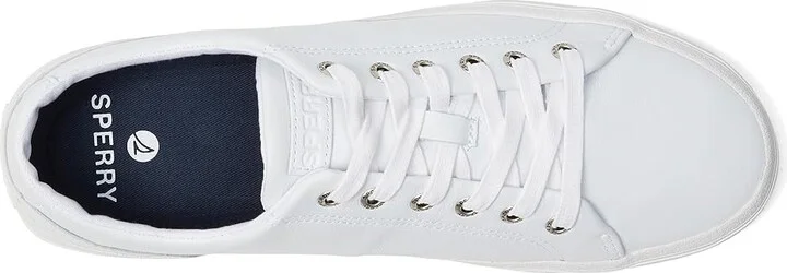 Sperry Striper II LTT Leather Men's Shoes White : 7 M (D) - Image 2