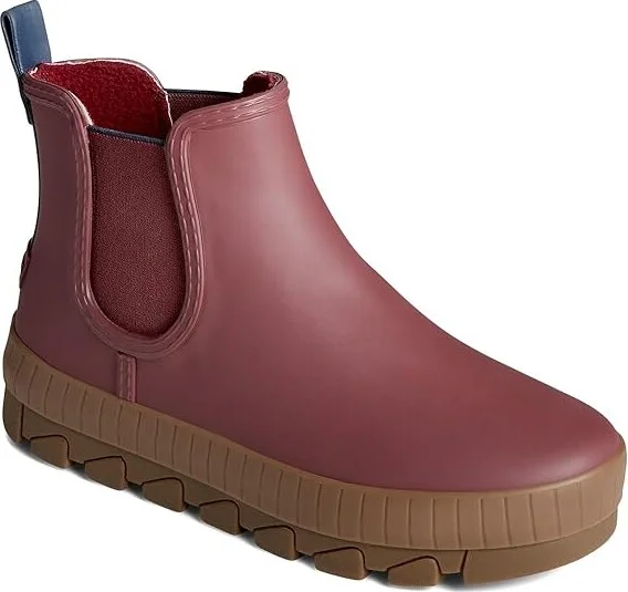 Sperry Torrent Chelsea Women's Shoes Maroon : 6.5 M (B), Rubber/Synthetic/Textile