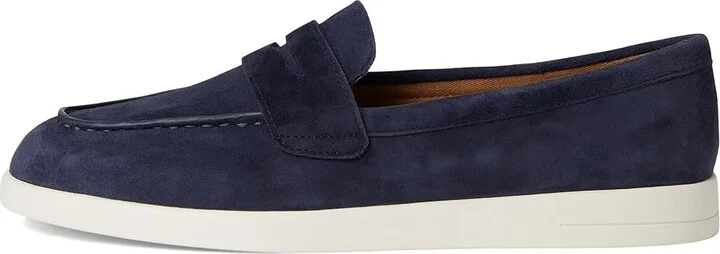 Sperry Wedge Cupsole Penny Ladies Women's Flat Shoes Navy : 5.5 M (B), Leather - Image 6