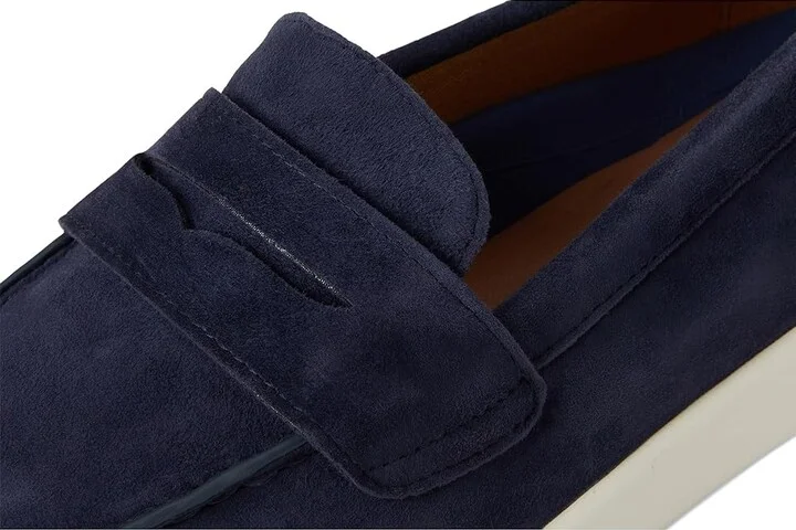 Sperry Wedge Cupsole Penny Ladies Women's Flat Shoes Navy : 5.5 M (B), Leather - Image 7