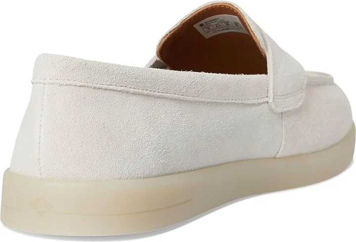 Sperry Wedge Cupsole Penny Ladies Women's Flat Shoes White : 10 M (B), Leather - Image 4