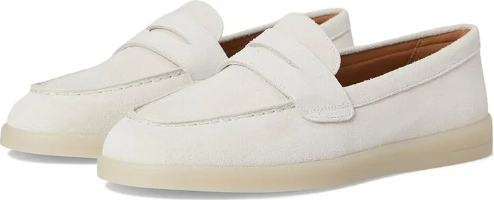Sperry Wedge Cupsole Penny Ladies Women's Flat Shoes White : 10 M (B), Leather