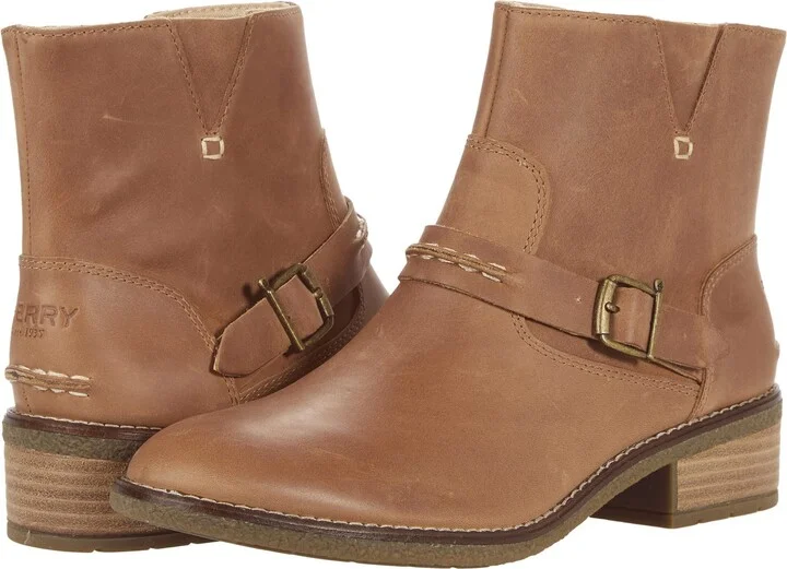 Sperry Women's Seaport Storm Buckle Bootsie Leather Fashion Boot