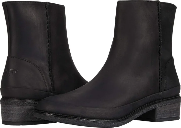 Sperry Women's Seaport Storm Mid Bootsie Leather Fashion Boot