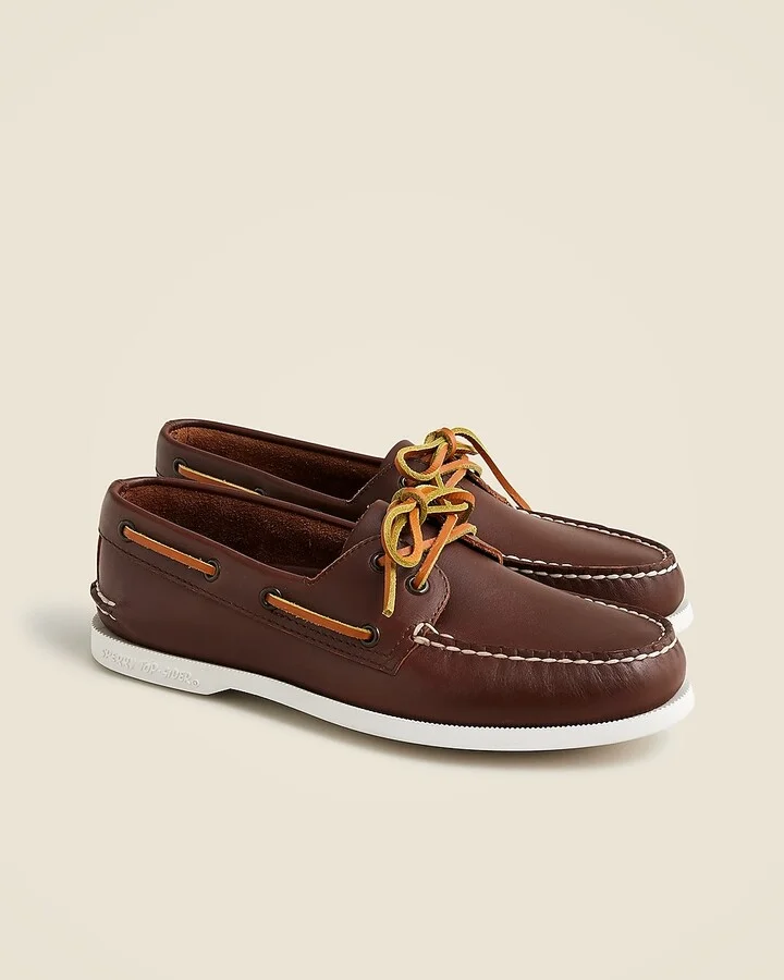 Sperry® X J.Crew Authentic Original unisex two-eye boat shoes in leather
