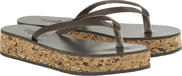Spetses Leather Thong Sandal