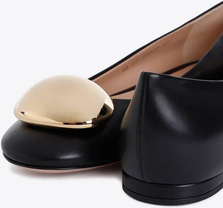 Sphera Leather Ballet Flats - Image 3