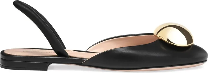 Sphera slingback flat pumps