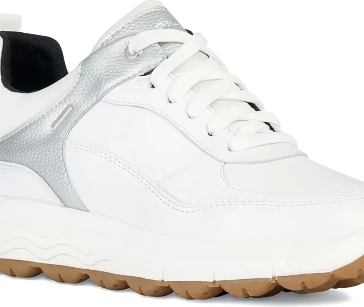 Spherica 4x4 metallic-panel leather sneakers - Image 2
