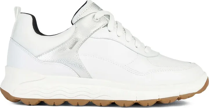 Spherica 4x4 metallic-panel leather sneakers