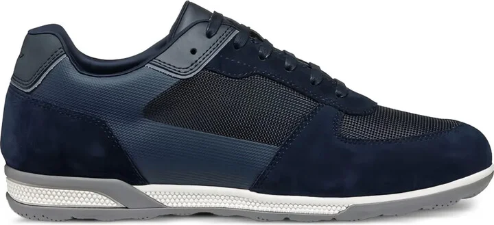 Spherica Actif mesh-panel suede sneakers